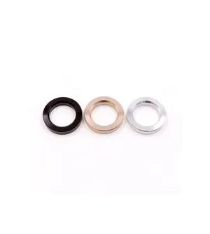 10pcs/lot 34mm Aluminum Decorate Base Ring Decorating Circle Washer For Vintage Hifi Audio