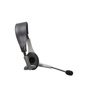 USB Connector Single Ear Internet Communication Mono Headset & Boom Mic