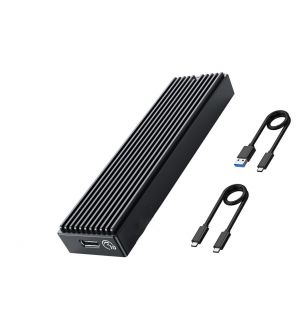 USB 3.1 Gen 2 (10 Gbps) to NVMe PCI-E M.2 SSD Case Support UASP for NVMe SSD Size 2230/2242/2260/2280(up to 4TB)
